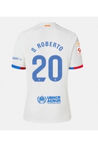 Fotbalové Dres Barcelona Sergi Roberto #20 Venkovní Oblečení 2023-24 Krátký Rukáv